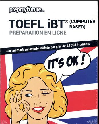 Couverture du livre « Toefl ibt preparation en ligne » de Pinson aux éditions Prepmyfuture