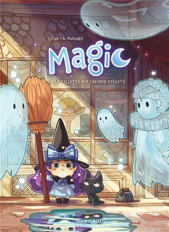 Couverture du livre « Magic Tome 1 : la fillette aux cheveux violets » de Lylian K. et Audrey Molinatti aux éditions Dargaud