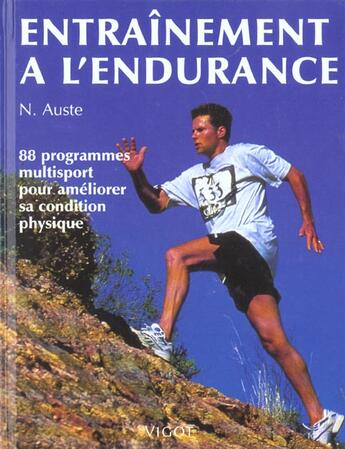 Couverture du livre « Entrainement A L'Endurance » de N Auste aux éditions Vigot