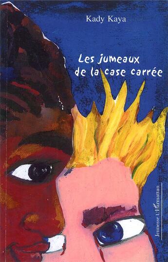 Couverture du livre « Les jumeaux de la case carrée » de Kady Kaya aux éditions L'harmattan