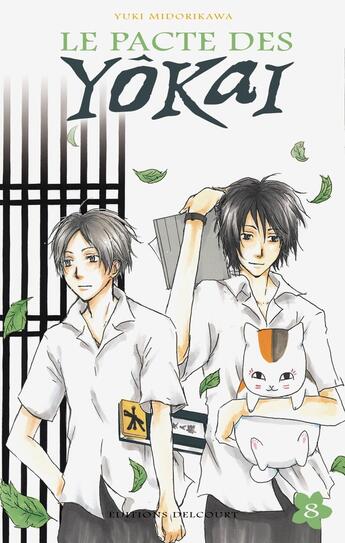 Couverture du livre « Le pacte des Yôkai Tome 8 » de Yuki Midorikawa aux éditions Delcourt