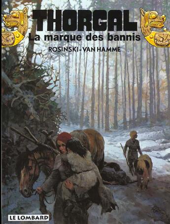 Couverture du livre « Thorgal Tome 20 : la marque des bannis » de Jean Van Hamme et Grzegorz Rosinski aux éditions Lombard