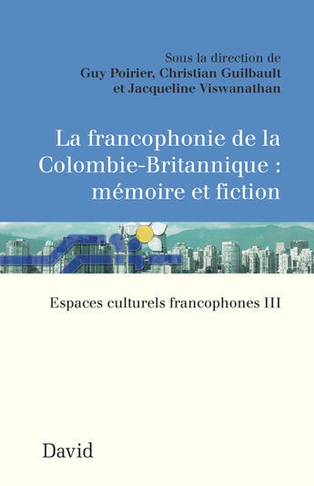 Couverture du livre « Espaces culturels francophones v 03 » de  aux éditions Editions David