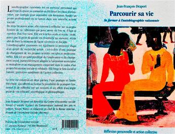 Couverture du livre « Parcourir sa vie ; se former à l'autobiographie raisonnée » de Jean-Francois Draperi aux éditions Presses De L'economie Sociale