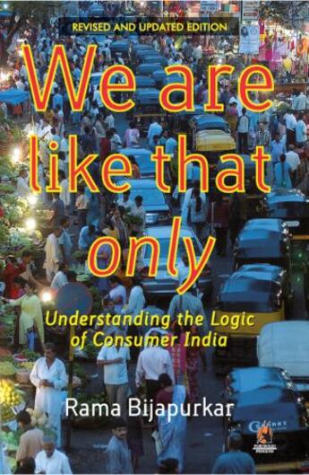 Couverture du livre « We are like that only » de Bijapurkar Rama aux éditions Penguin Books India Digital