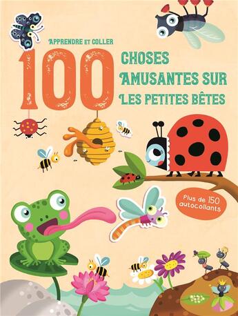 Couverture du livre « Les petites betes apprendre et coller » de  aux éditions Yoyo Books