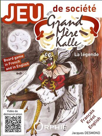 Couverture du livre « Coffret jeu de sociétégrand-mère kalle » de Jacques Desmond aux éditions Orphie