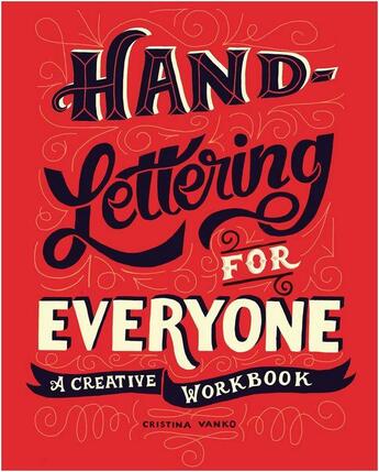 Couverture du livre « Hand-lettering for everyone: a creative workbook » de Vanko aux éditions Random House Us