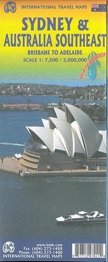 Couverture du livre « Sydney & australia east » de  aux éditions Itm