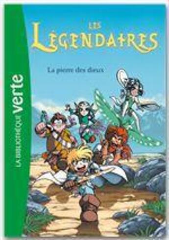 Couverture du livre « Les légendaires Tome 1 ; la pierre des dieux » de Patrick Sobral aux éditions Le Livre De Poche Jeunesse