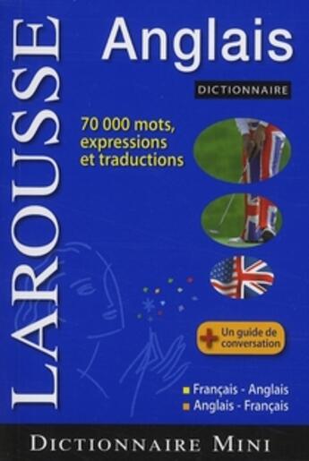 Couverture du livre « Mini dictionnaire Larousse ; français-anglais / anglais-français (édition 2008) » de  aux éditions Larousse