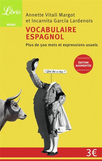 Couverture du livre « Vocabulaire espagnol » de Vitali Margot aux éditions J'ai Lu