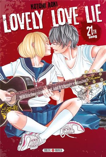 Couverture du livre « Lovely love lie Tome 21 » de Kotomi Aoki aux éditions Soleil