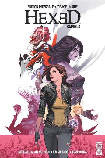 Couverture du livre « Hexed omnibus » de Emma Rios et Michael Alan Nelson et Dan Mora aux éditions Glenat Comics