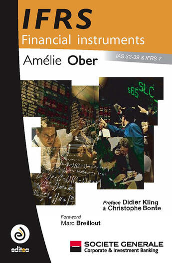 Couverture du livre « Ifrs ; financial instruments » de Amelie Ober aux éditions Editea