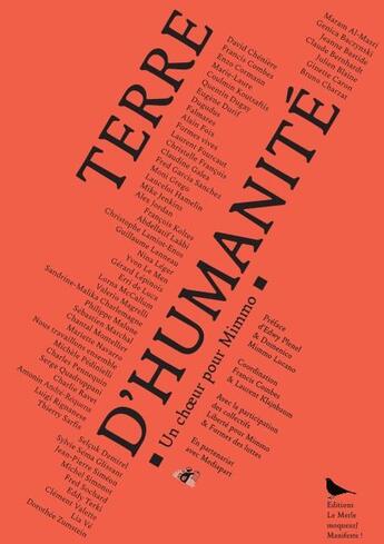 Couverture du livre « Terre d'humanité : un choeur pour Mimmo » de Edwy Plenel aux éditions Manifeste !