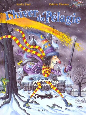 Couverture du livre « L'Hiver De Pelagie » de Valerie Thomas et Korky Paul aux éditions Milan