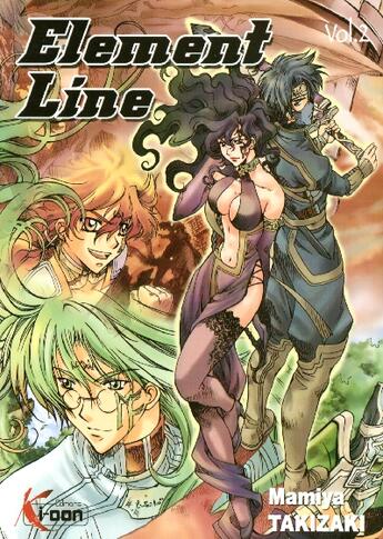 Couverture du livre « Element line Tome 2 » de Mamiya Takizaki aux éditions Ki-oon