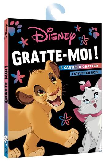 Couverture du livre « Various disney - mini pochette - gratte-moi ! - disney - animaux » de  aux éditions Disney Hachette