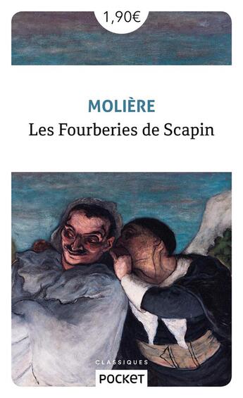 Couverture du livre « Les fourberies de Scapin » de Moliere et Jean-Baptiste Poquelin aux éditions Pocket