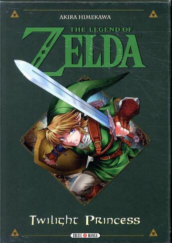 Couverture du livre « The legend of Zelda - twilight princess : coffret Tomes 1 à 3 » de Akira Himekawa aux éditions Soleil
