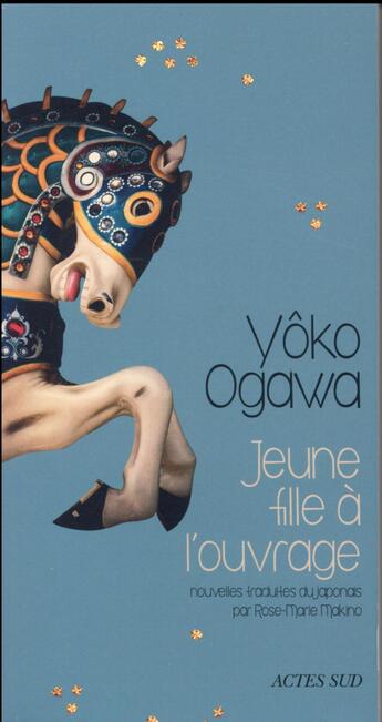 Couverture du livre « Jeune fille a l'ouvrage » de Yoko Ogawa aux éditions Actes Sud