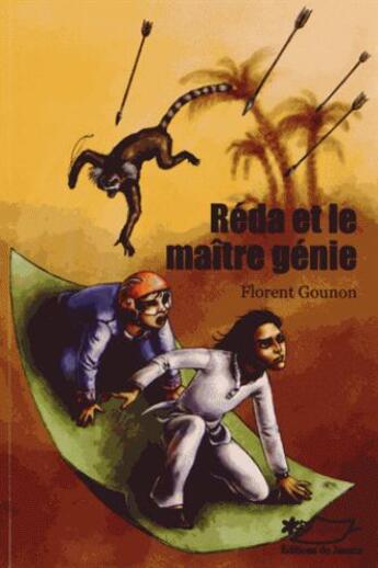 Couverture du livre « Réda Tome 1 ; Réda et le maître génie » de Florent Gounon aux éditions Jasmin