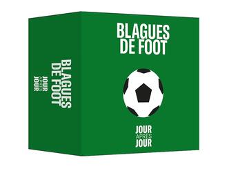 Couverture du livre « Jour après jour : blagues de foot » de  aux éditions Papier Cadeau