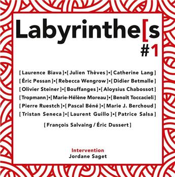 Couverture du livre « Labyrinthes - numero 1 - illustrations, couleur » de Labyrinthes Revue aux éditions Books On Demand