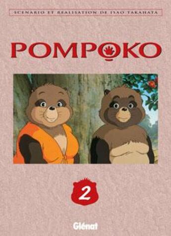 Couverture du livre « Pom Poko - Tome 02 » de Isao Takahata aux éditions Glenat