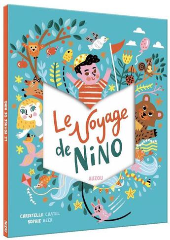 Couverture du livre « Le voyage de Nino » de Christelle Chatel aux éditions Philippe Auzou