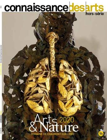 Couverture du livre « Arts et nature chaumont 2020 » de Connaissance Des Art aux éditions Connaissance Des Arts