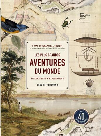 Couverture du livre « Coffret les plus grandes aventures du monde ; explorateurs et explorations » de Beau Riffenburgh aux éditions Heredium