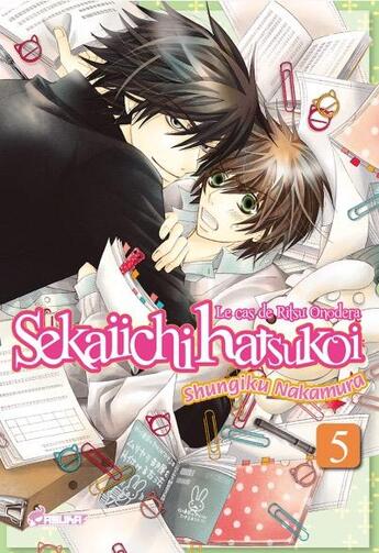 Couverture du livre « Sekaiichi Hatsukoi ; le cas de Ritsu Onodera Tome 5 » de Shungiku Nakamura aux éditions Crunchyroll