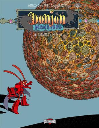 Couverture du livre « Donjon Monsters Tome 3 : la carte majeure » de Joann Sfar et Lewis Trondheim et Andreas aux éditions Delcourt