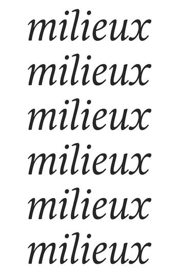 Couverture du livre « Milieux & créativités » de Jehanne Dautrey aux éditions Les Presses Du Reel