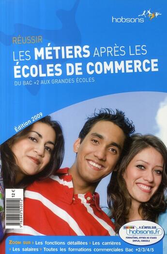 Couverture du livre « Les métiers après les écoles de commerce » de  aux éditions Espace Grandes Ecoles