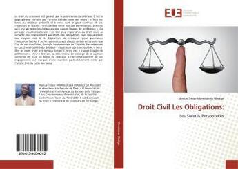 Couverture du livre « Droit civil les obligations: - les suretes personnelles » de Moshfegh Niloufar aux éditions Editions Universitaires Europeennes