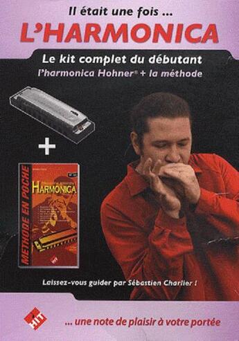 Couverture du livre « Kit harmonica debutant 1 » de Sebastien Charl aux éditions Hit Diffusion