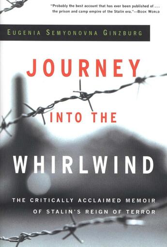 Couverture du livre « Journey into the Whirlwind » de Ginzburg Eugenia aux éditions Houghton Mifflin Harcourt