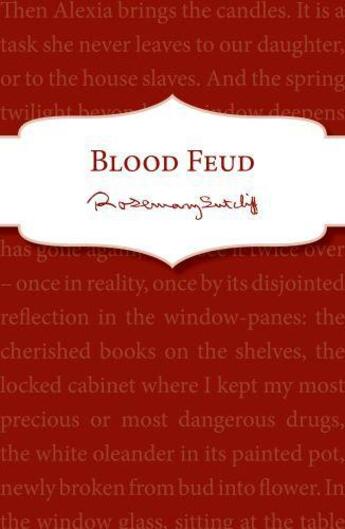 Couverture du livre « Blood Feud » de Rosemary Sutcliff aux éditions Rhcb Digital