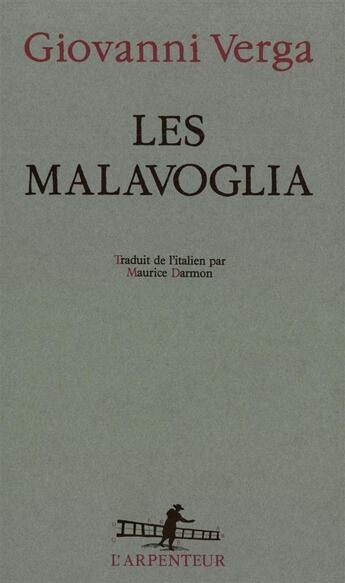 Couverture du livre « Les malavoglia » de Giovanni Verga aux éditions Gallimard