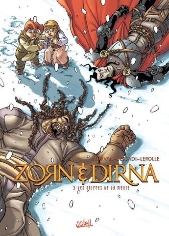 Couverture du livre « Zorn et Dirna Tome 3 : les griffes de la meute » de Jean-David Morvan et Bruno Bessadi et Collectif aux éditions Soleil