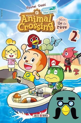 Couverture du livre « Animal crossing - new horizons : Mon île de rêve Tome 2 » de Ryohei Osaki aux éditions Soleil