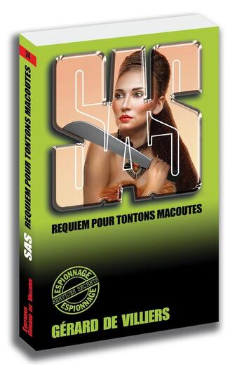 Couverture du livre « SAS Tome 24 : requiem pour tontons macoutes » de Gerard De Villiers aux éditions Sas