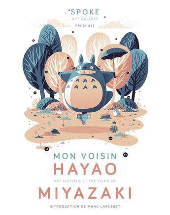Couverture du livre « Mon voisin Hayao » de Manu Larcenet aux éditions Huginn & Muninn