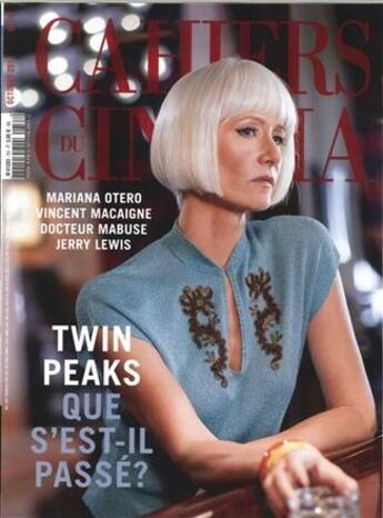 Couverture du livre « Cahiers du cinema n 737 twin peaks octobre 2017 » de  aux éditions Revue Cahiers Du Cinema