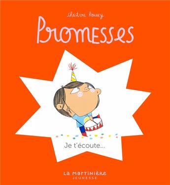 Couverture du livre « Promesses Tome 4 ; je t'écoute » de Christine Roussey aux éditions La Martiniere Jeunesse