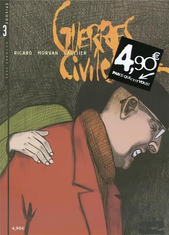 Couverture du livre « Guerres civiles t.3 » de Jean-David Morvan et Christophe Gaultier et Ricard aux éditions Futuropolis