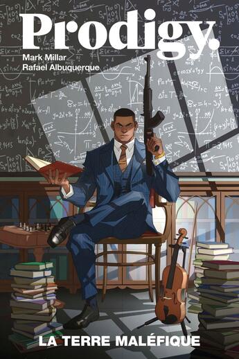 Couverture du livre « Prodigy ; la terre maléfique » de Rafael Albuquerque et Mark Millar aux éditions Panini